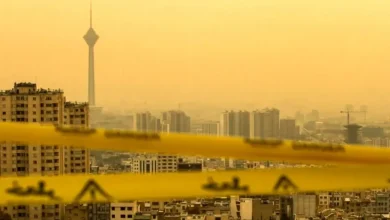 شاخص آلودگی هوای تهران